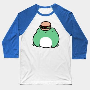 Hamburger Frog Baseball T-Shirt